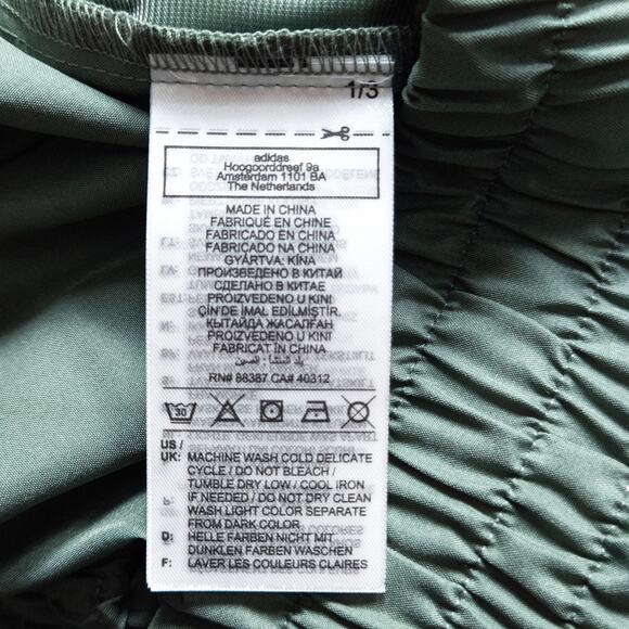 Adidas Originals Track Pants Sage Green Size Large Cargo Streetwear - Picture 7 of 9